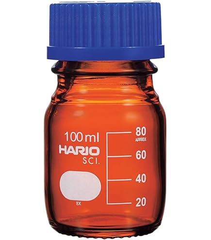 Amazon.co.jp: ハリオ(Hario) 耐熱ねじ口瓶 100ml NBO-100-SCI